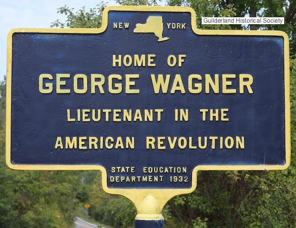 George Wagner highway marker
        Dunnsville Rd Guilderland