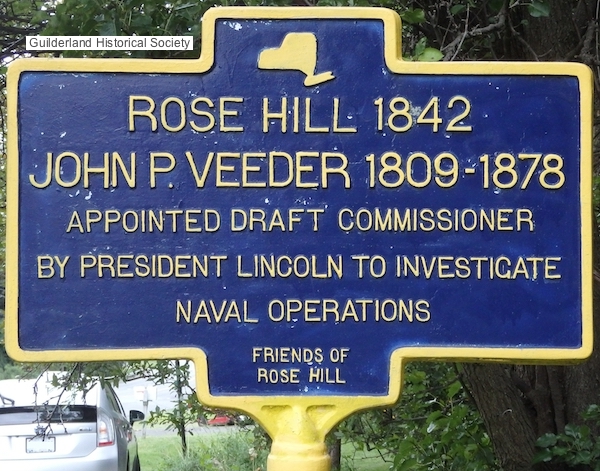 Rose Hill highway marker US Rte 20
        Guilderland