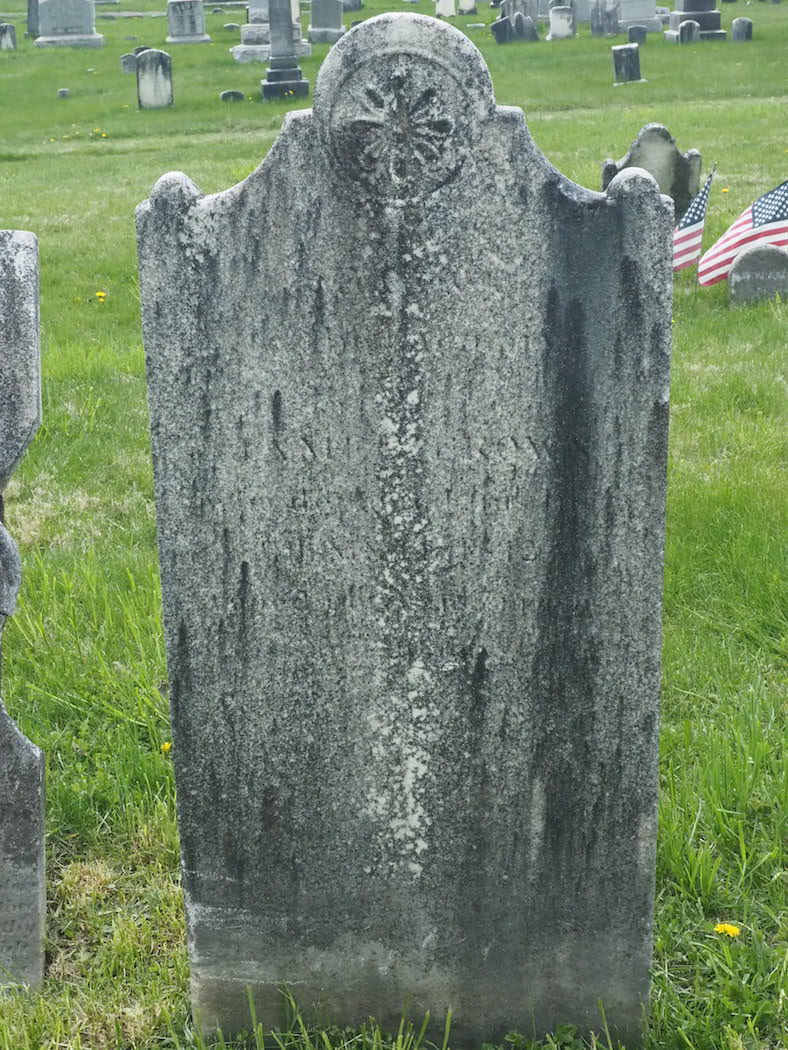 James Mckown gravestone in
Schodack/East Greenbush Cemetery