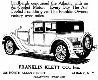 1927
Franklin-Klett city directory Ad