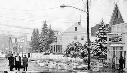South
side of Western Avenue 1963 at the Albany City line
