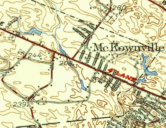 USGS map
1950 McKownville