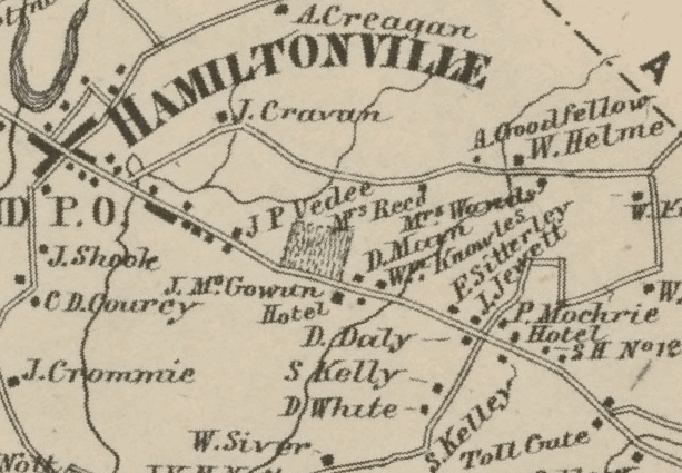 Beers
map 1866 - Hamiltonville